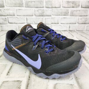 Nike Juniper Trail Women's Sz 7.5 Black Durability Breathable Trail Running Shoe